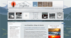 Desktop Screenshot of les-chapelles.net