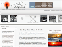 Tablet Screenshot of les-chapelles.net